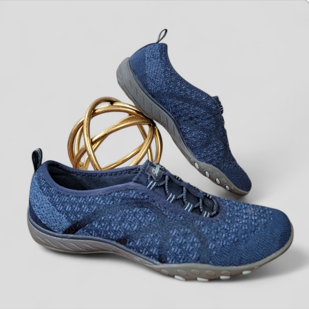 Skechers Blue Sneakers slip on walking